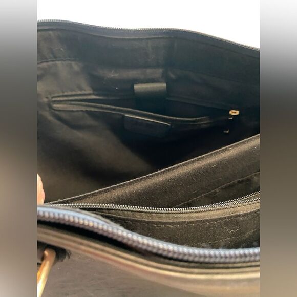 Laptop Shoulder Bag with Adjustable Strap Inside and Outside Pockets Color Blue - Picture 8 of 9